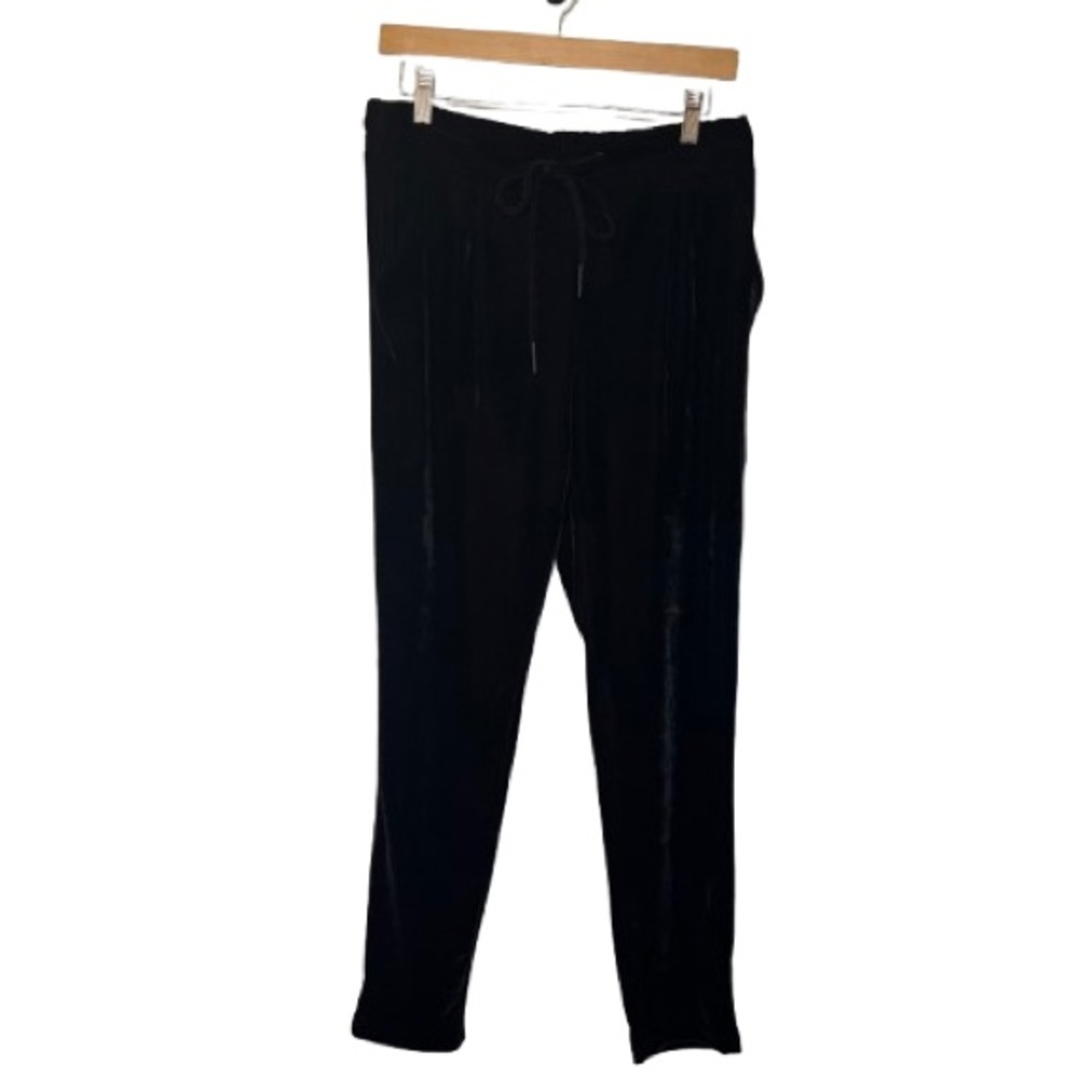 Dex Soft Velvet Pull On Elastic Draw String Pants Size M